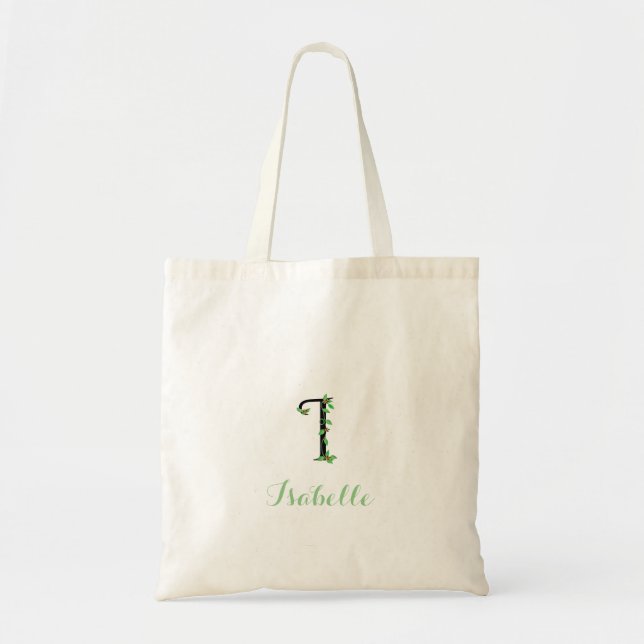 Ivy Design på Monogram I Tote Bag Tygkasse (Framsidan)