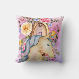 IVY - Girls Named Unicorn Dreams Personlig Kudde