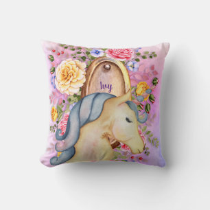 IVY - Girls Named Unicorn Dreams Personlig Kudde