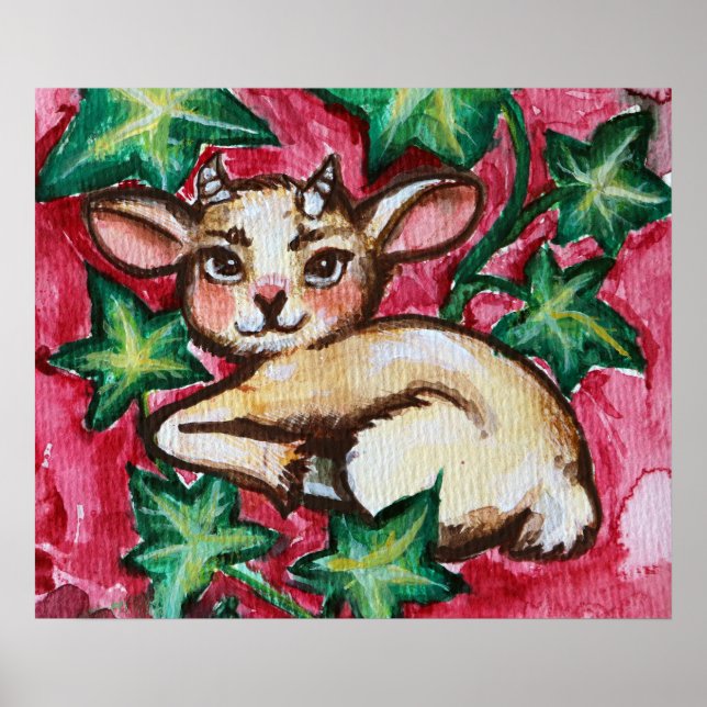 Ivy Goat Poster (Framsidan)