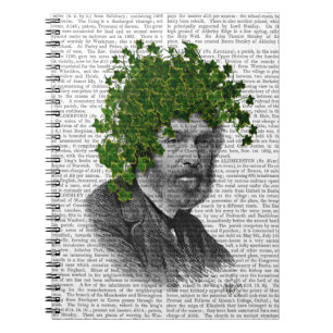 Ivy Head Plant Head Anteckningsbok