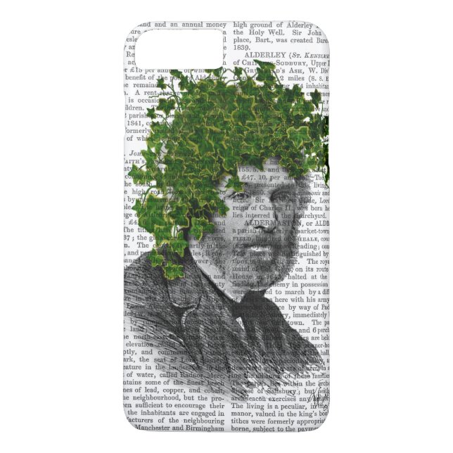 Ivy Head Plant Head Case-Mate iPhone Skal (Baksida)