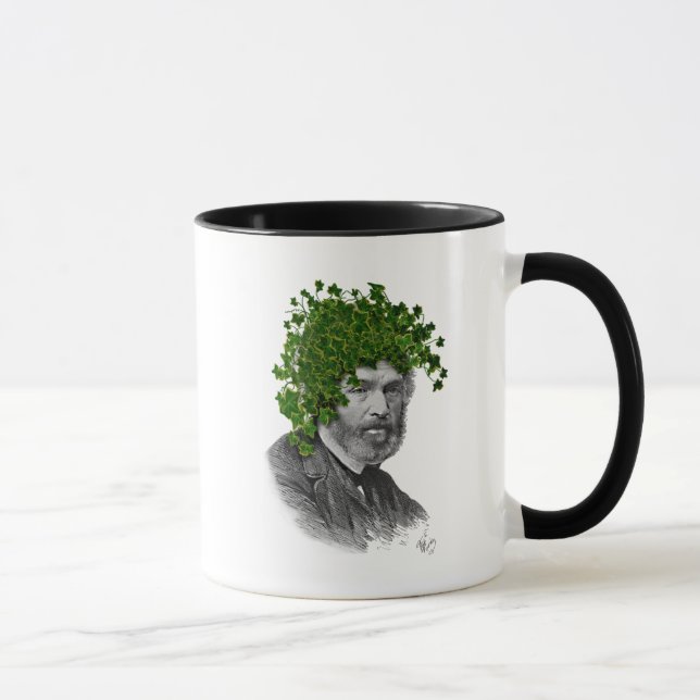 Ivy Head Plant Head Mugg (Höger)