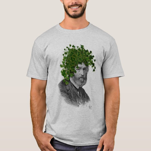 Ivy Head Plant Head T Shirt (Framsida)