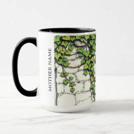 Ivy Heart Window Rainy Day Tales Boy Mugg