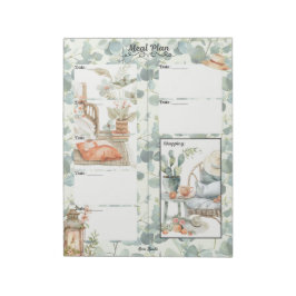 Ivy League 7 Day Blank Meal Planner Anteckningsblock