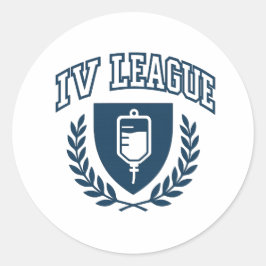 Ivy League-dekal Runt Klistermärke