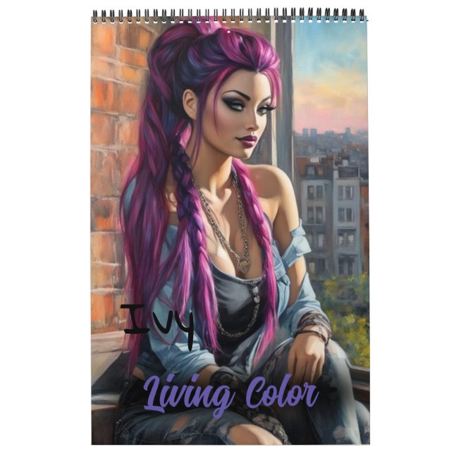 Ivy Living Pinup Samectable Art Calendar Kalender (Omslag)