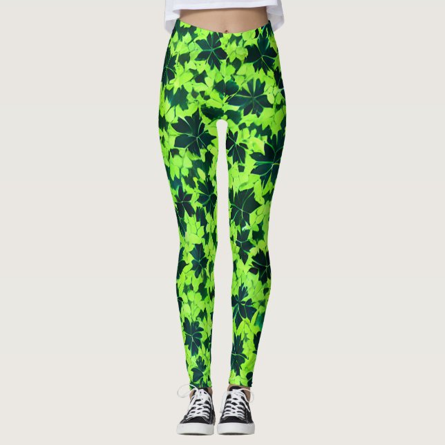 Ivy Mönster Leggings (Framsida)