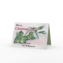 Ivy och Holly Personlig jul