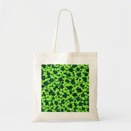 Ivy Patterned Canvas Tote Tygkasse