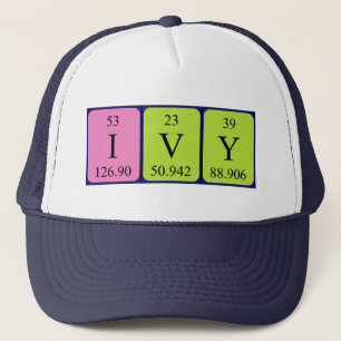Ivy Periy bord namn hat Keps