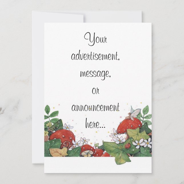 Ivy & Toadstool Illumination Meddelande (Framsida)