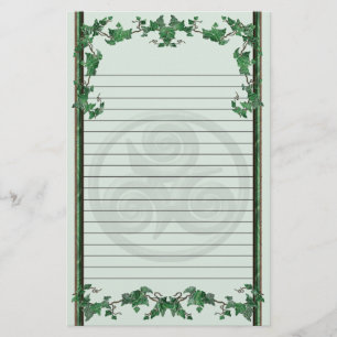 Ivy Triskel Lining Brevpapper