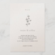 Ivy Wedding, Svarta och vita bröllop