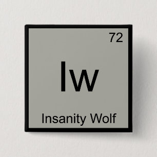 Iw - Insanity Varg Chemistry Inslag Symbol Memb T Knapp