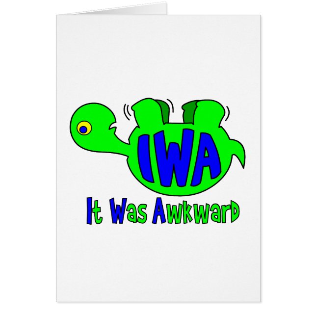 IWA HÄLSNINGSKORT (Framsidan)