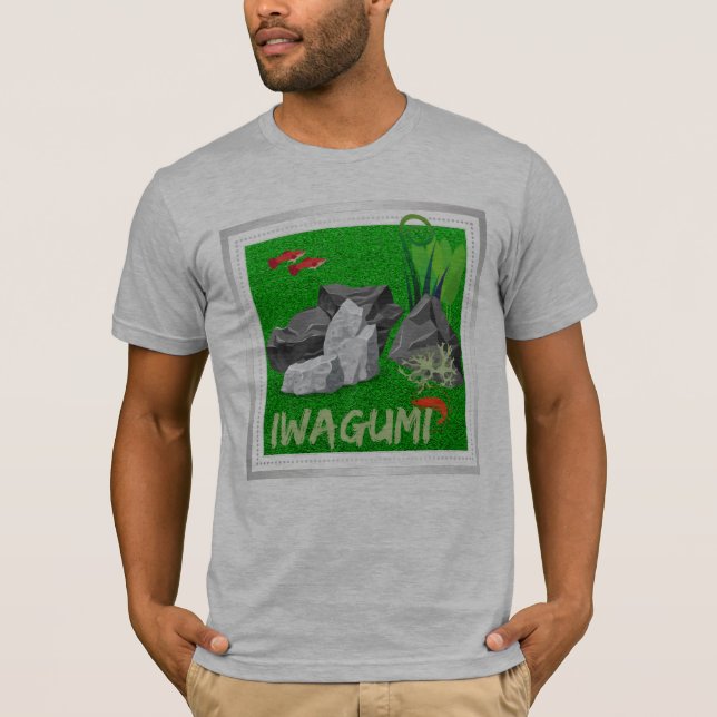 Iwagumi - Glasbox art T Shirt (Framsida)