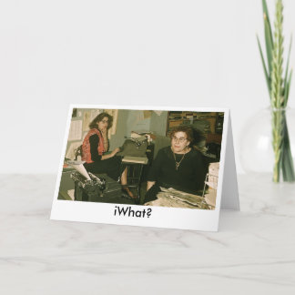 iWhat? Kort