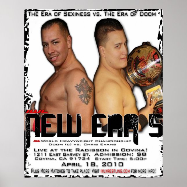 IWL New Era 5 Flyer Poster! Poster (Framsidan)