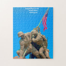 Iwo-Jima 5:e marindivision 5/02/1945 Pussel