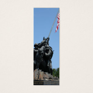 Iwo Jima bokmärke Litet Visitkort