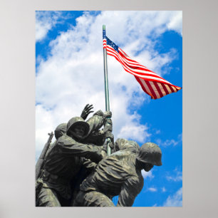 Iwo Jima-Close Poster