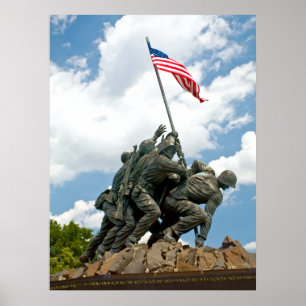 Iwo Jima - den västra sidan beskådar Poster