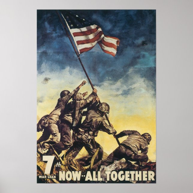 Iwo Jima: Marines Poster (Framsidan)