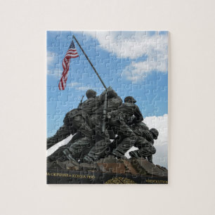 Iwo Jima Memorial i Washington DC Pussel
