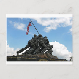 Iwo Jima Memorial i Washington DC Vykort