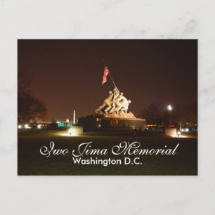 Iwo Jima Memorial, Washington D.C. Vykort