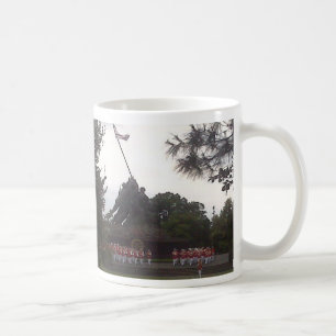 Iwo Jima minnesmärke Kaffemugg