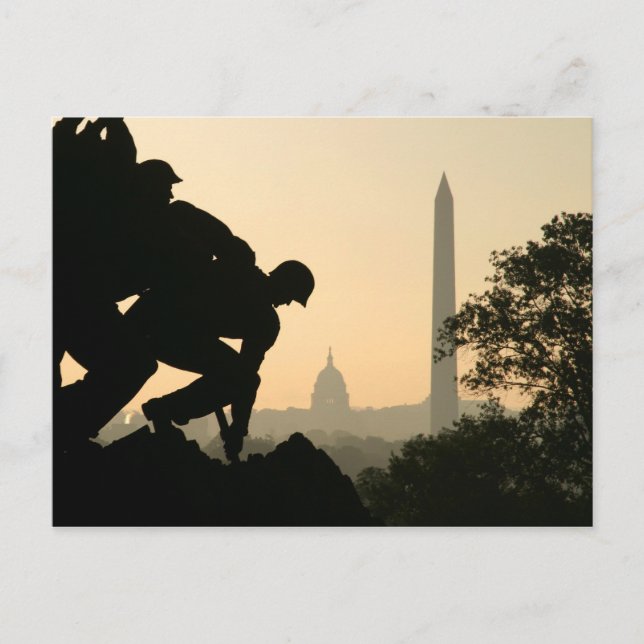 Iwo Jima Morgonvykort Vykort (Framsida)