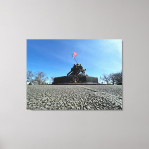 Iwo Jima Stretched Kanvastryck