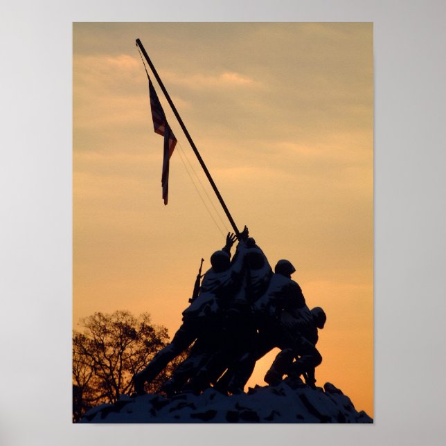 Iwo Jima Winter God Poster (Framsidan)
