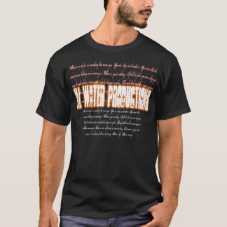 IWP "M.I.T.D.F." (orangen/vit) Tee