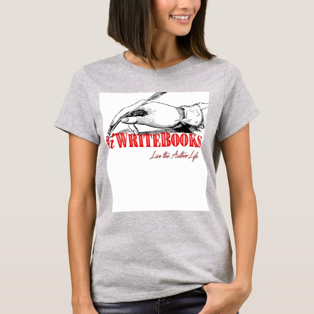 #iWriteBooks T-shirt (Framsida)