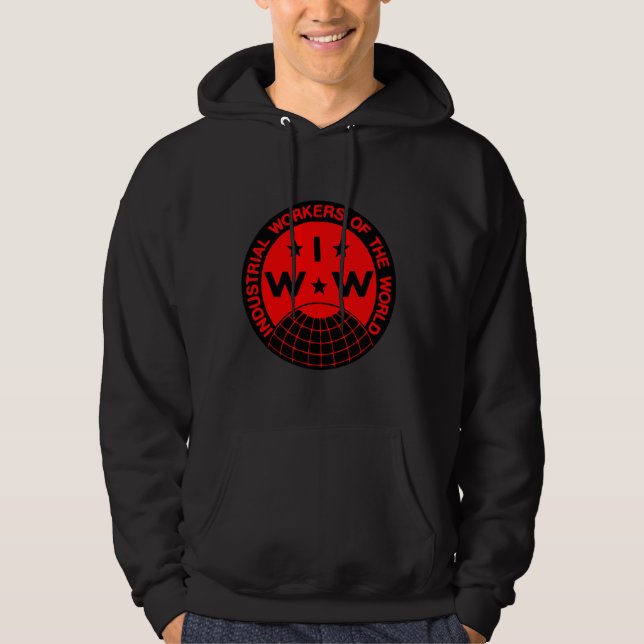 IWW-Logotyp Hoodie (Framsida)