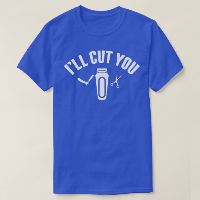 Ix27 LL Klipp ut Du barberhakar, kul hårtorn T Shirt (Design framsida)