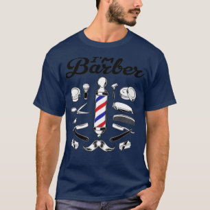 ix27 m barber Shirt Barber Barber Barber Funny Bar T