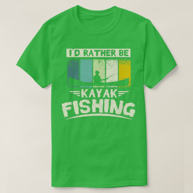 Ix27d är snarare kajakfiske t shirt (Design framsida)