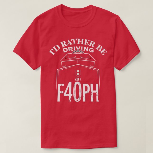 Ix27d Kör i stället en F40PH T Shirt (Design framsida)