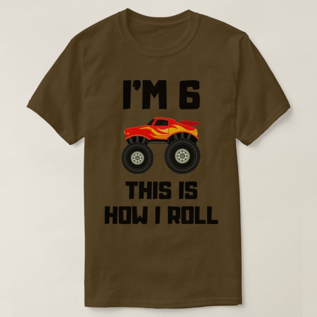 Ix27m 6 This Is How I Roll 2 T Shirt (Design framsida)