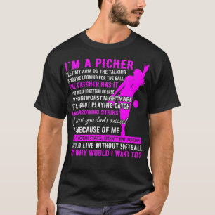 Ix27m A Softball Pitcher Fastpitch Batter Pitcher T Shirt
