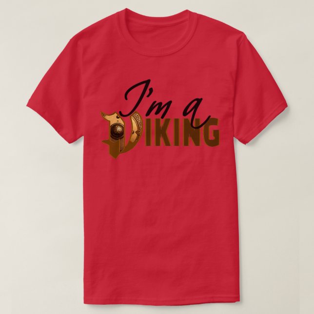 Ix27m a Viking T Shirt (Design framsida)