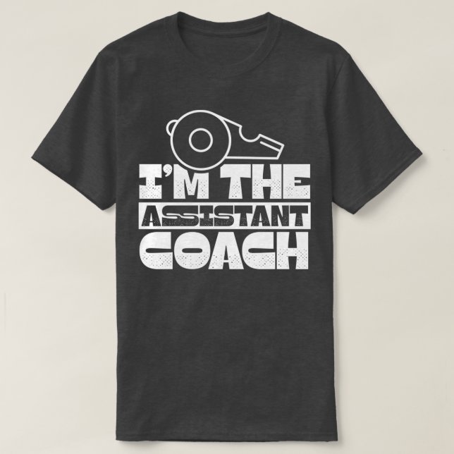 Ix27m Assistant Coach Tränar tränare T Shirt (Design framsida)