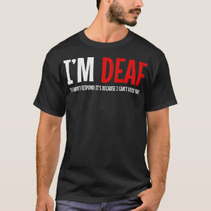 Ix27m Döv American Sign Language ASL Teacher Intel T Shirt