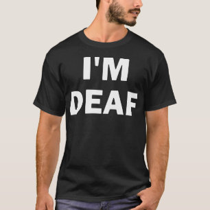 Ix27m Döv Nedsatt hörselfunktion T Shirt