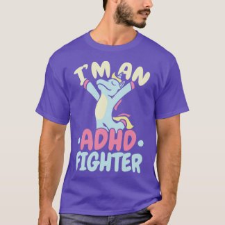 Ix27m - en ADHD-Tänka som bekämpar olika enhörning T Shirt
